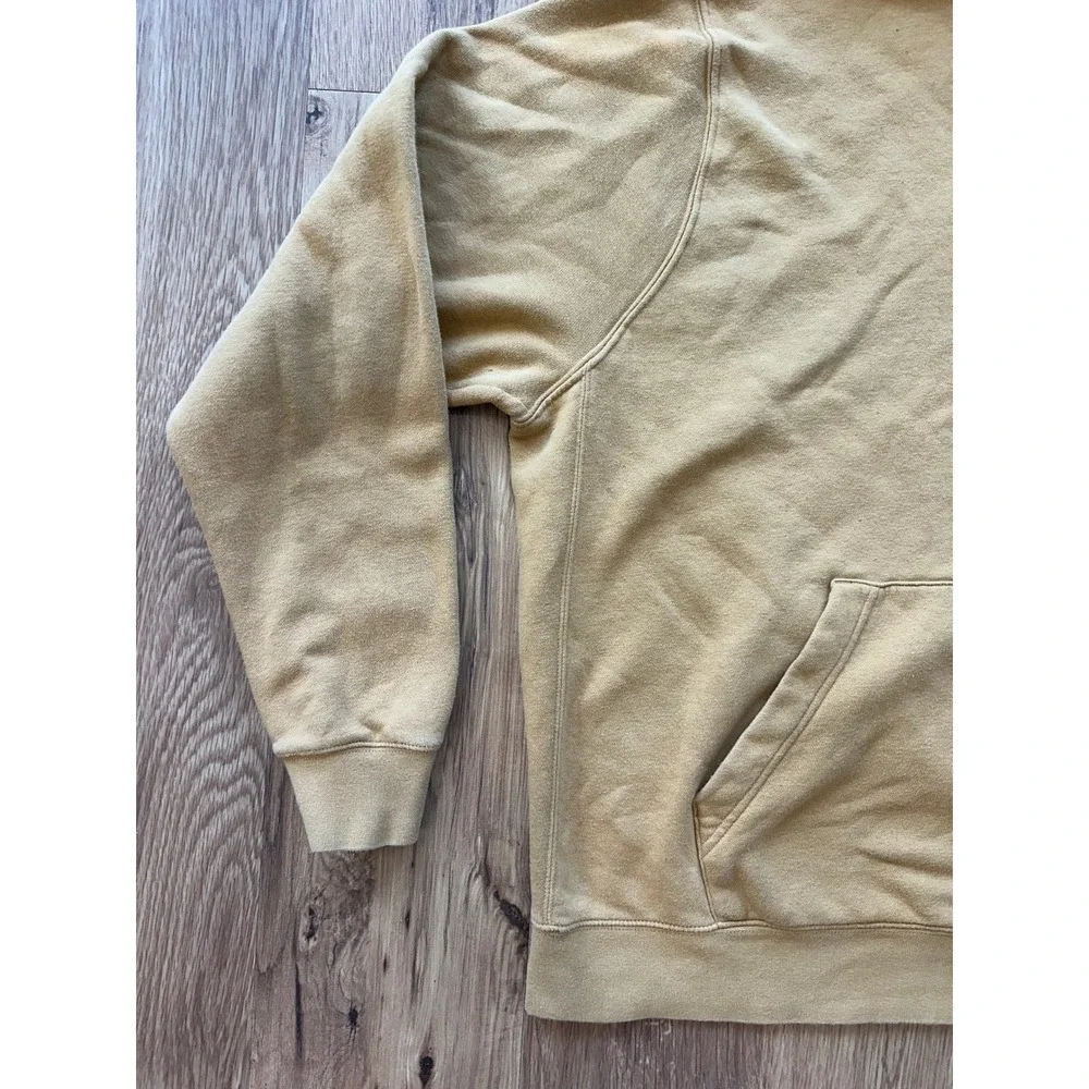 Nike Sportswear Club Fleece Hoodie Mens 3XL Mustard‎ Yellow Pullover BV2654-722